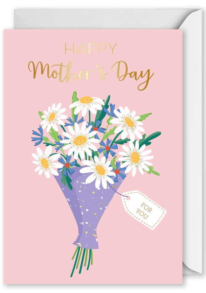 "Happy Mother's Day" Bouquet of Daisies