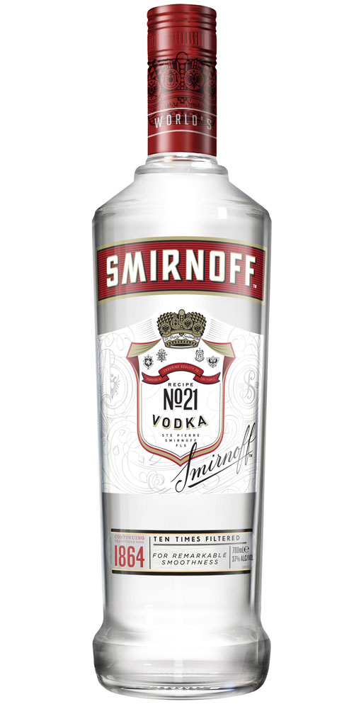 Smirnoff - Red Label Vodka 700mL
