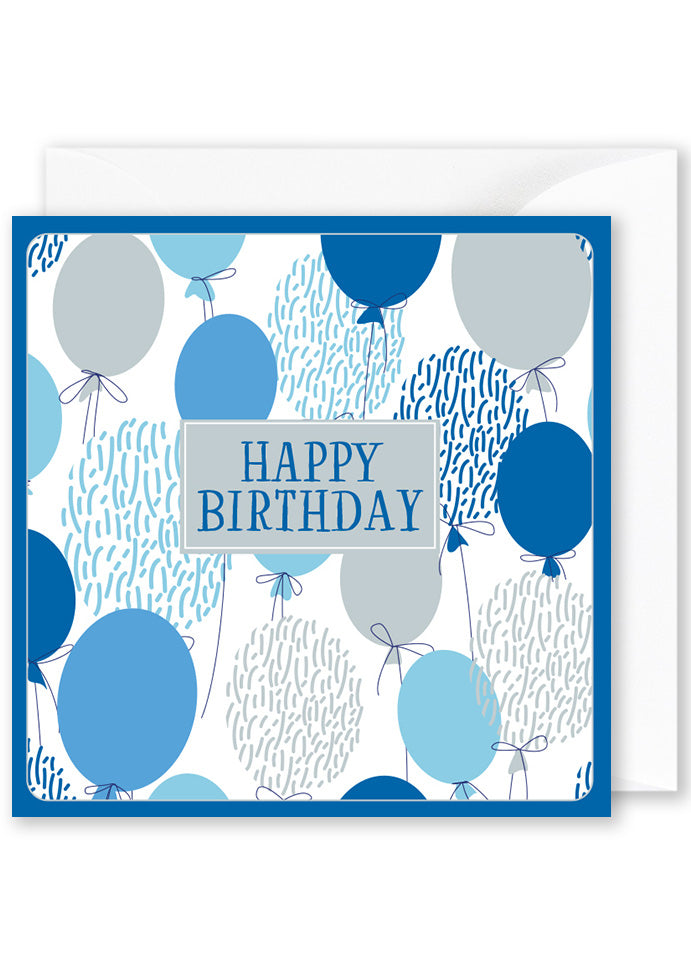 Card - "Happy Birthday Blue"