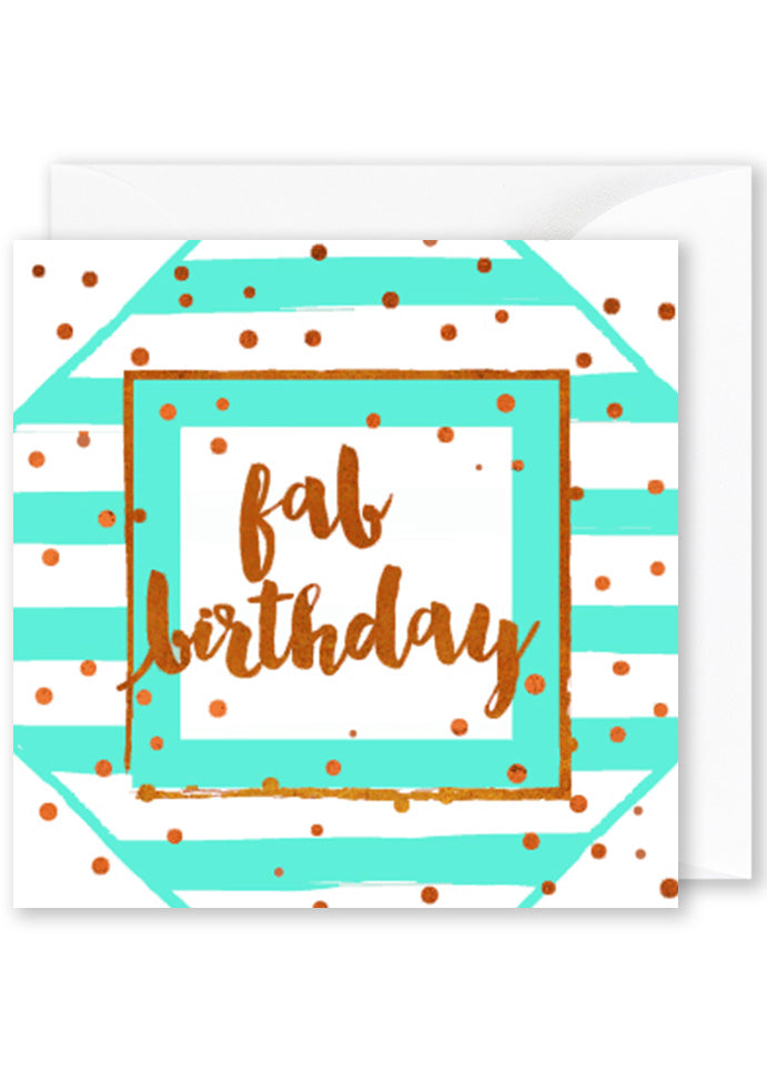 Card - "Happy Birthday Green"