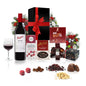 Red Wine, Nibbles & Pudding Gift Hamper Penfold Bin 28