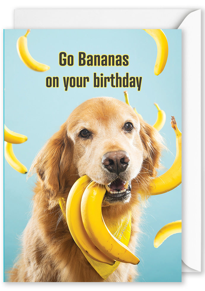 Card - “Go Bananas On Your Birthday"