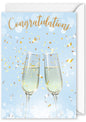 Card - “Congratulation Glassses with confetti"