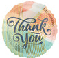 "Thank You" - Pastel Clouds Helium Balloon 45cm (Melbourne Only)