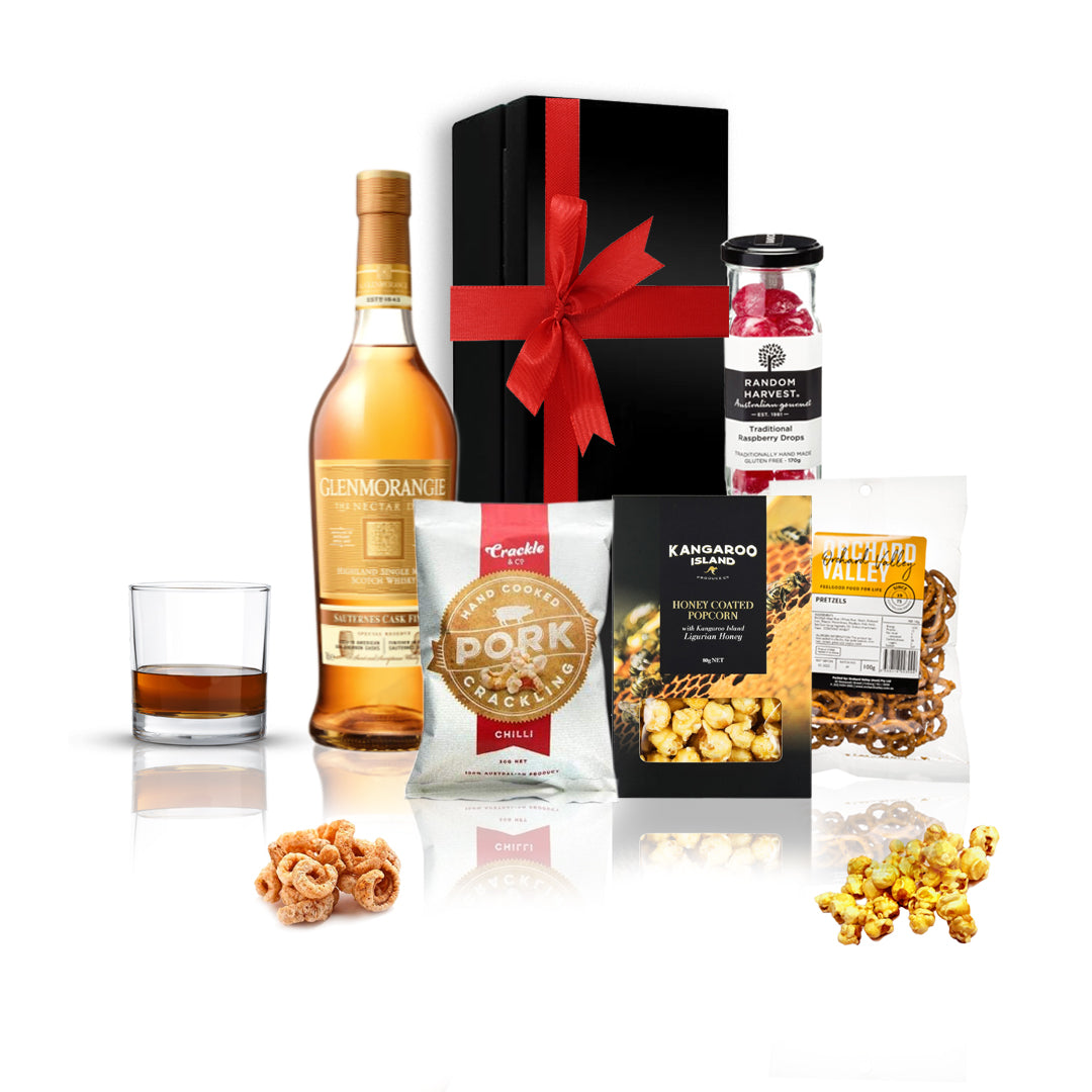 Whisky & Snacks Gift Hamper Glenmorangie