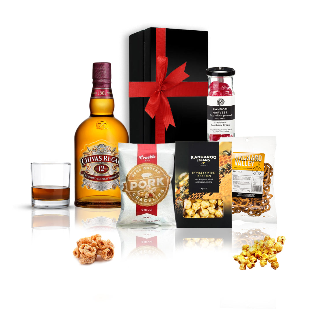 Whisky & Snacks Gift Hamper Chivas Regal