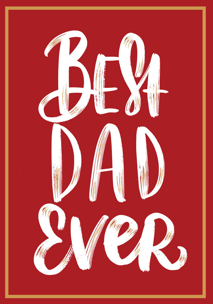 Card - "Best DAD Ever"