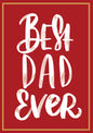 Card - "Best DAD Ever"