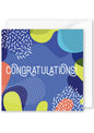 Card - "Congratulations” Modern Pattern