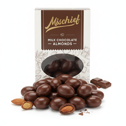 Milk Chocolate Almonds 100g - Mischief