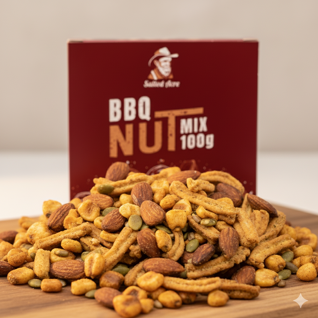 BBQ Nut Mix 100g - Salted Acre