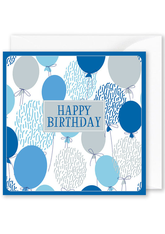 Card - "Happy Birthday Blue"