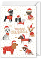 Card - "Christmas Dog"