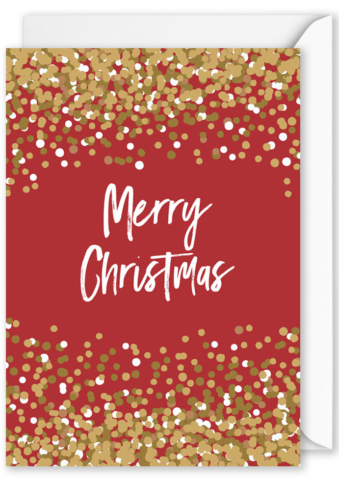 Card - "Merry Christmas Sparkles"